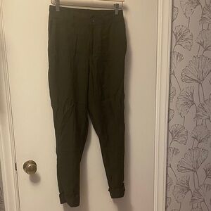 a new day Women's Dark Green Trousers